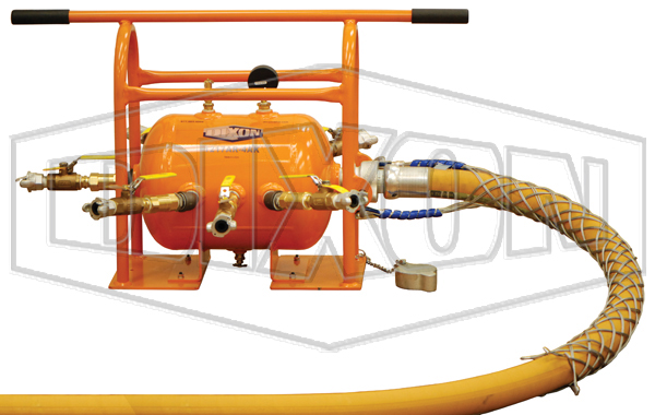ASME Air Tank Receiver Manifold with King™ Safety Whipsock for Supply Hose